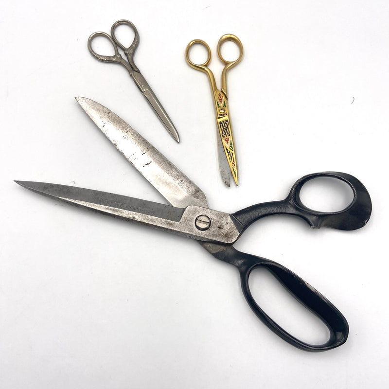 Vintage Metal Scissors, Antique Scissors, Vintage House Scissors, Vintage  Long Metal Scissors 