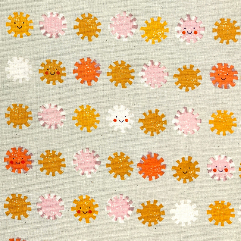 Sunshine, Gray | Sunshine | Quilting Cotton | RARE, OUT OF PRINT
