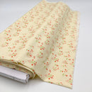 Modern Meadow Ivory Poplin | Amour Vert | Organic Quilting Cotton