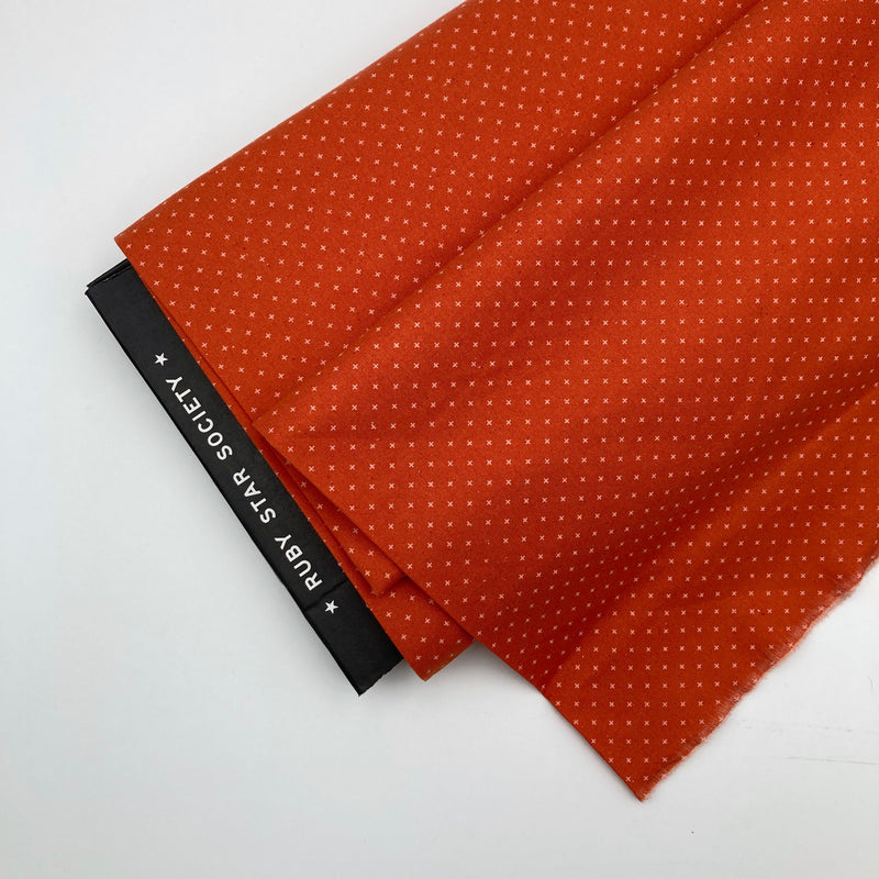 Rust | Add it Up | Quilting Cotton