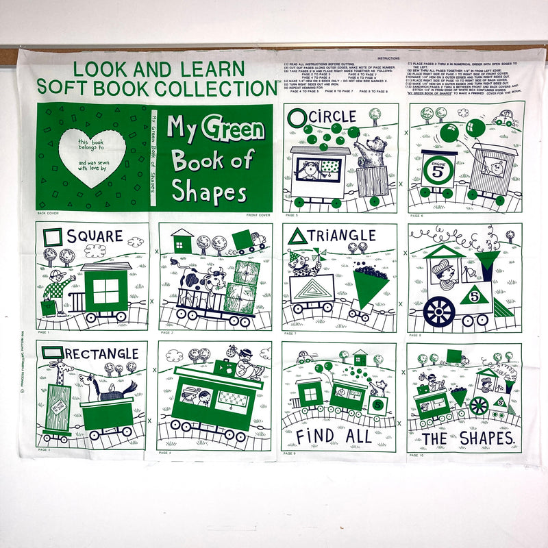 My Green Book of Shapes | Project Panel