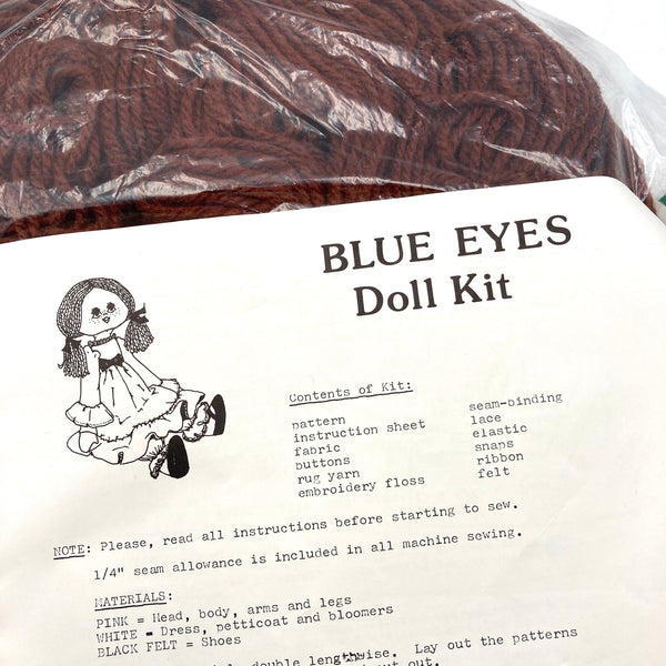 Blue Eyes Doll | Kit