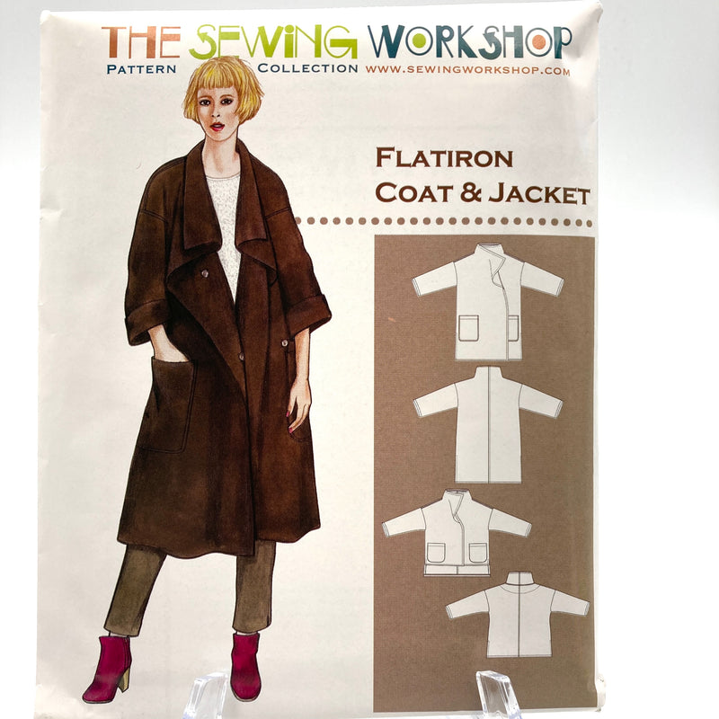 Flatiron Coat & Jacket | The Sewing Workshop | Sizes XS - XXL