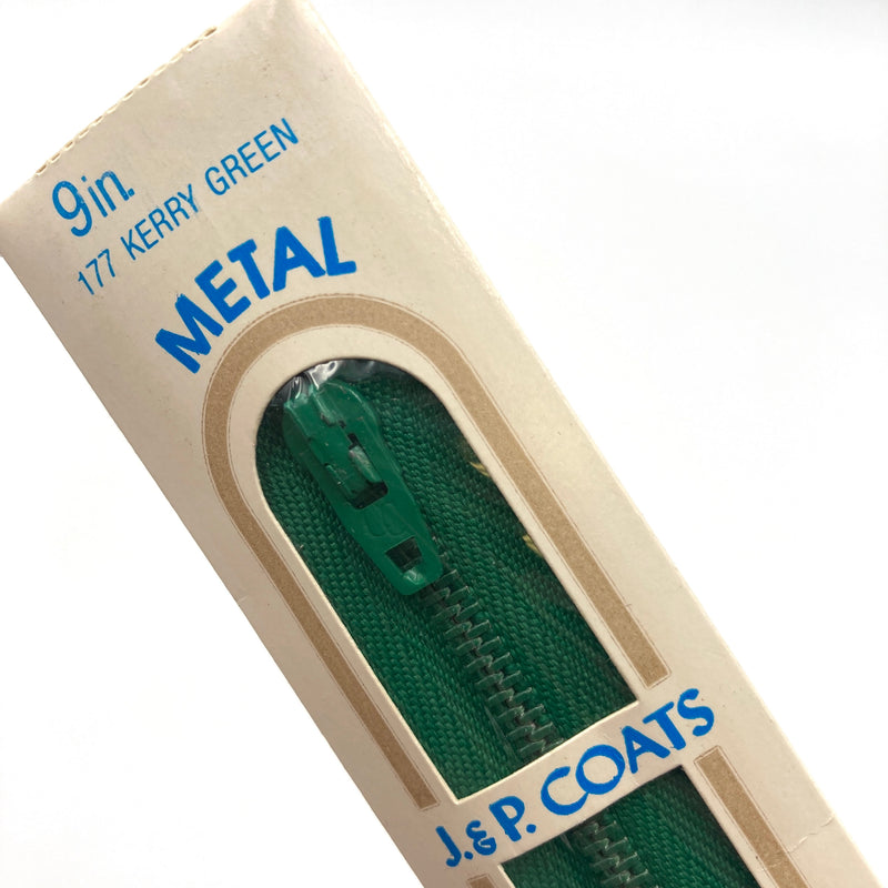 9" All Purpose Zipper - Metal | Coats | Pick Your Color