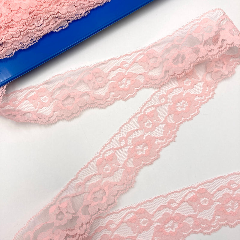 Bubblegum Pink | Lace | As Is