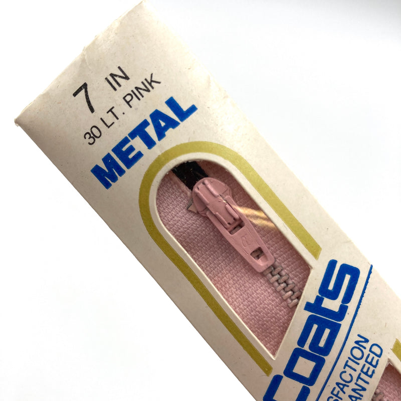 7" All Purpose Zipper - Metal | Coats | Pick Your Color