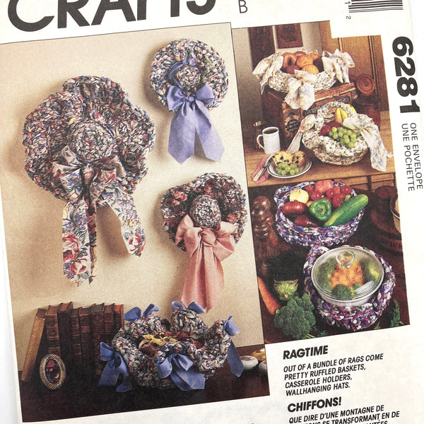 McCall's 6281 | Rag Crochet Package