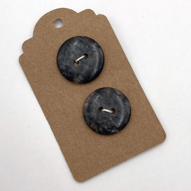 Dark & Stormy | 7/8" | Set of 2 Buttons
