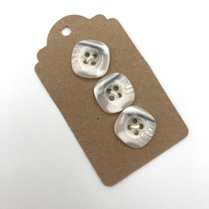 5/8" Granite | Set of 3 Buttons