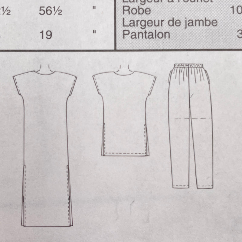 McCall's 8793 | Adult Dress, Tunic, Pants, Shorts | Sizes 8-10