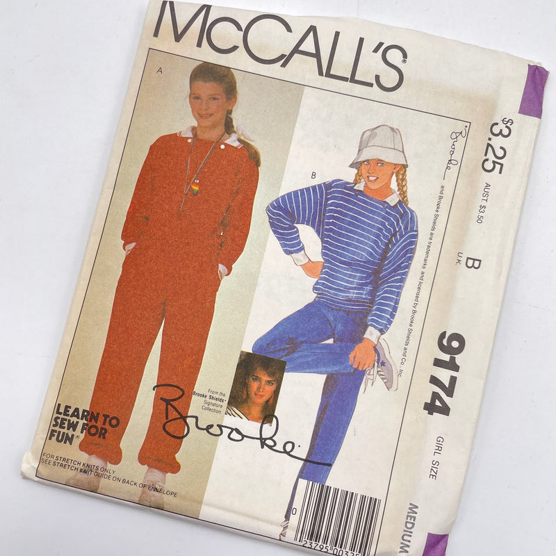 McCall's 9174 | Children's Top and Pants | Size 8-10
