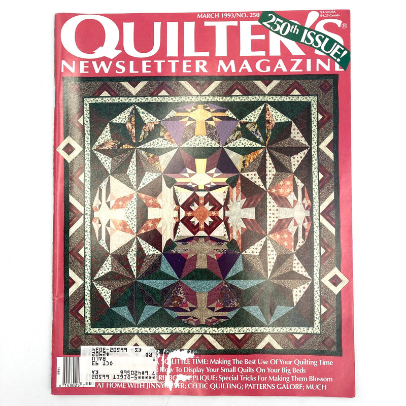 Quilter's Newsletter Magazine | Back Issues 200-299 | Choose Your Favorite
