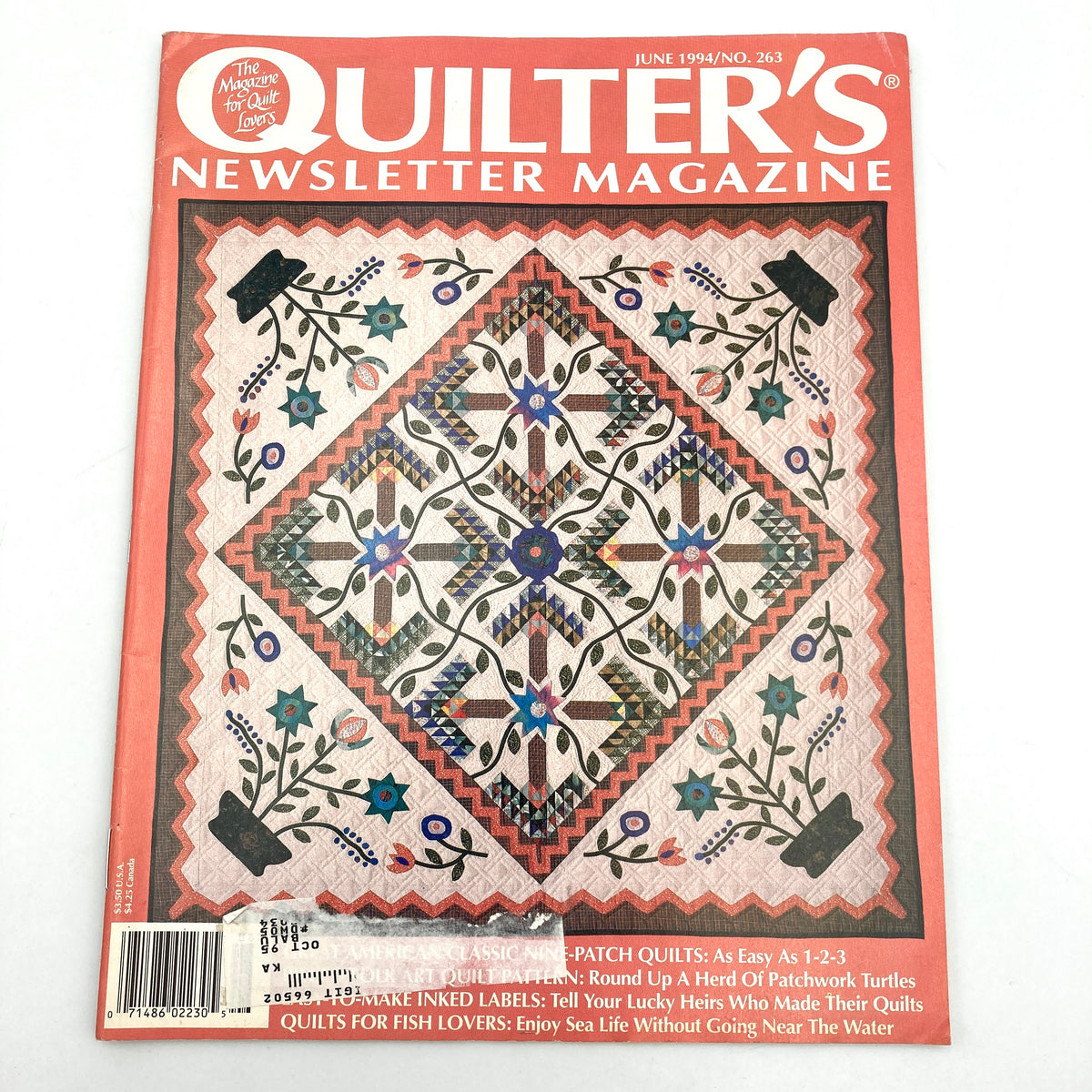Quilter's Newsletter Magazine | Back Issues 200-299 | Choose Your Favo