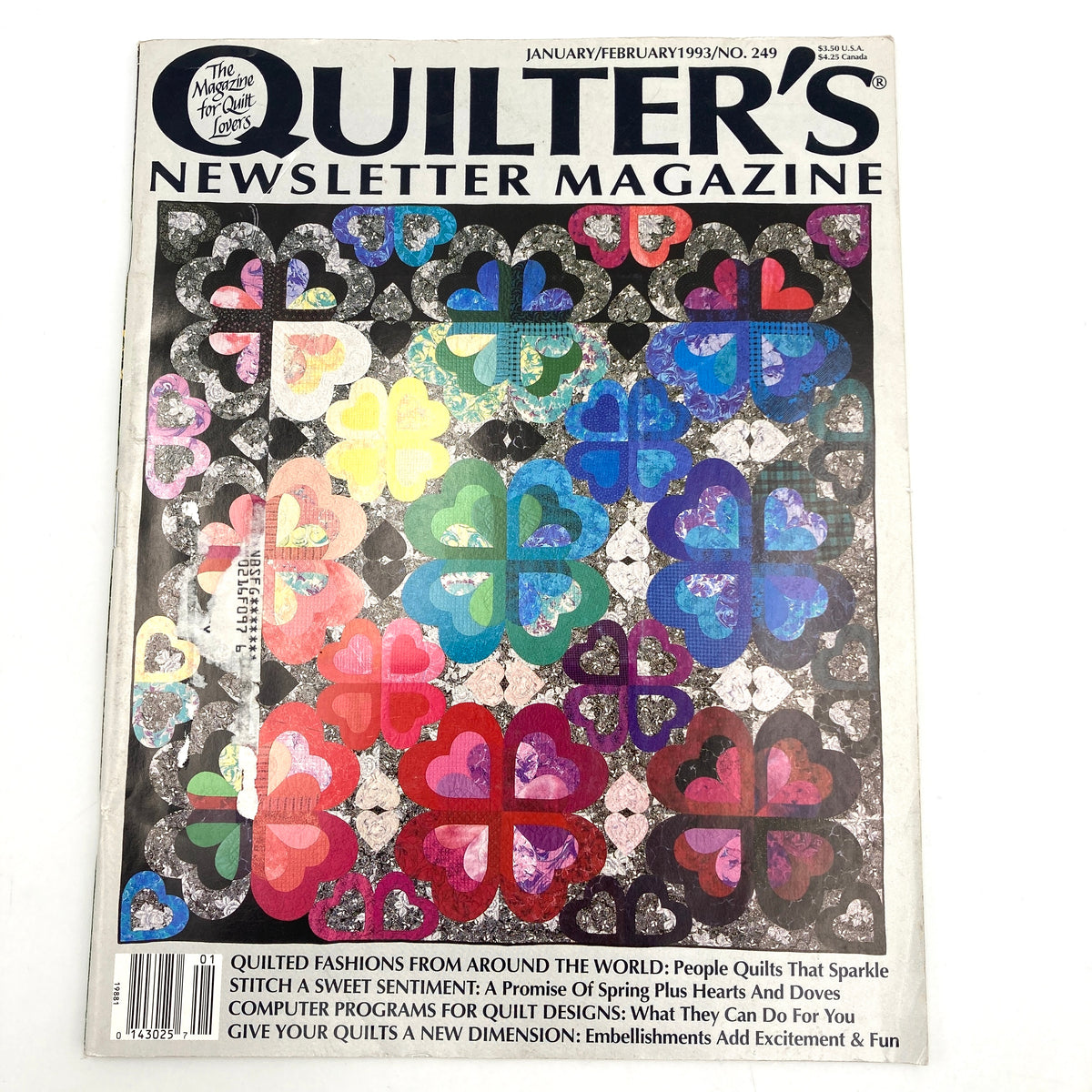 Quilter's Newsletter Magazine | Back Issues 200-299 | Choose Your Favo