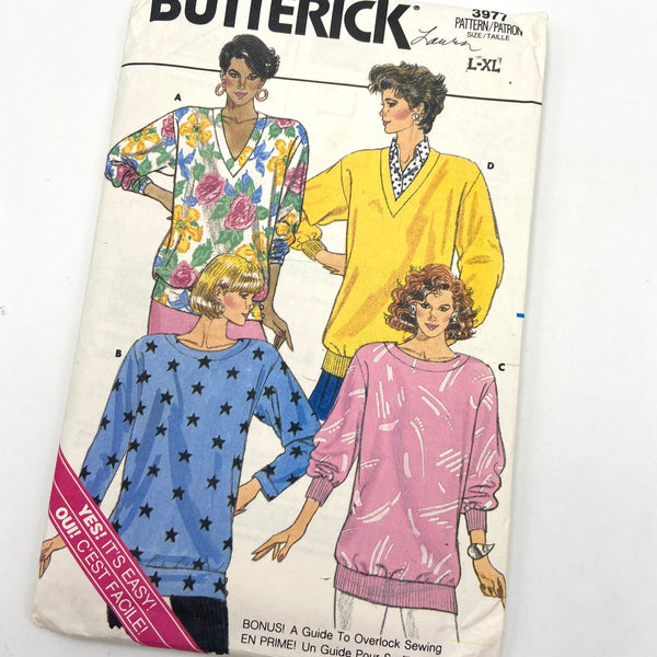 Butterick 3977 | Misses' Top | Size 16-22