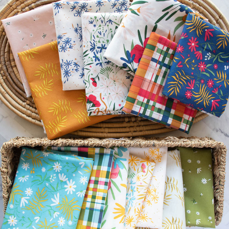 Bouquet Market | Wild Fronds | Organic Quilting Cotton