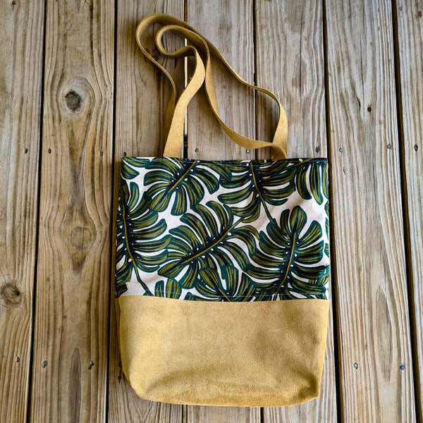 The Monstera Tote | Printable Sewing Pattern