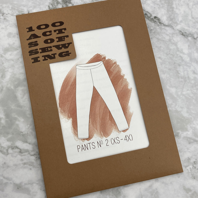 Pants No. 2 | 100 Acts of Sewing | Sizes XS-4X