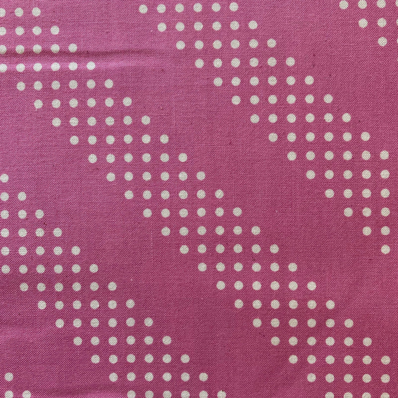 Dottie, Peacock Pink | Cotton and Steel Basics | Quilting Cotton