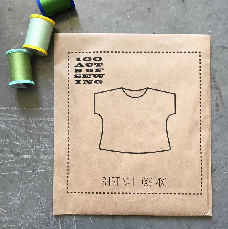 Shirt No. 1 | 100 Acts of Sewing | Sizes XS-4X