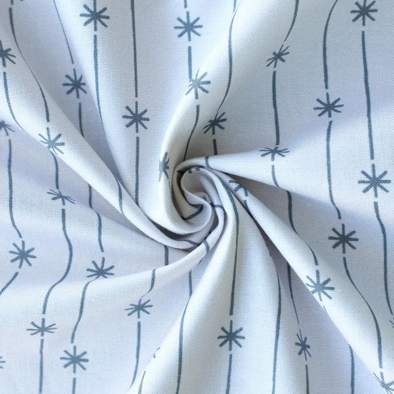 Star Stripes, Gray | Celestial | Quilting Cotton