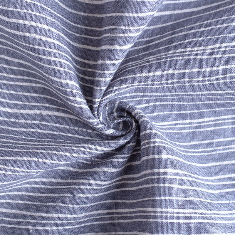 Harmony Strips, Grey | Linen/Cotton