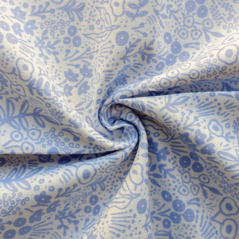 Tapestry Lace, Periwinkle | Rifle Paper Co. Basics | Quilting Cotton