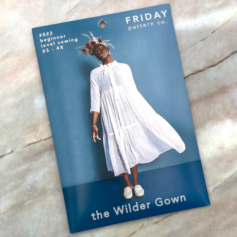 The Wilder Gown | Friday Pattern Company | Sizes XS-4X