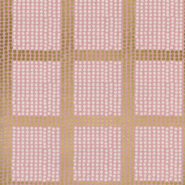The Avenues, Rose Gold Metallic | Imagined Landscapes | Quilting Cotton
